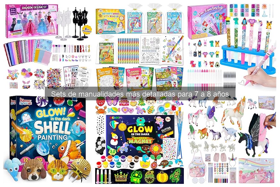 Alternativas a Sets de Manualidades para Niños de 7 a 8 Años