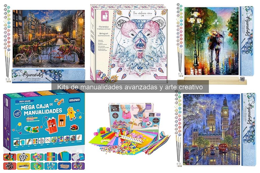 Alternativas creativas a los kits de manualidades avanzadas