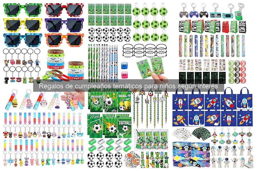 Alternativas creativas a regalos de cumpleaños temáticos