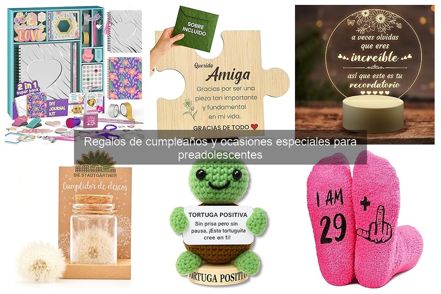 Alternativas Creativas a Regalos para Preadolescentes