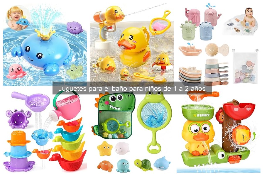 Alternativas Divertidas a Juguetes para el Baño de Niños