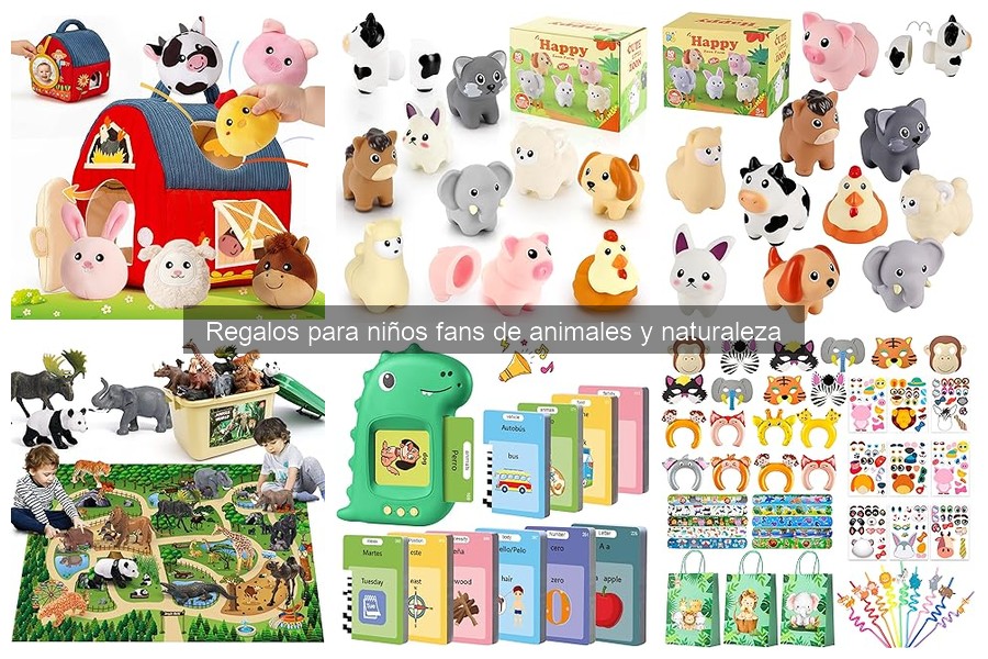 Alternativas Económicas a Juguetes de Animales para Niños