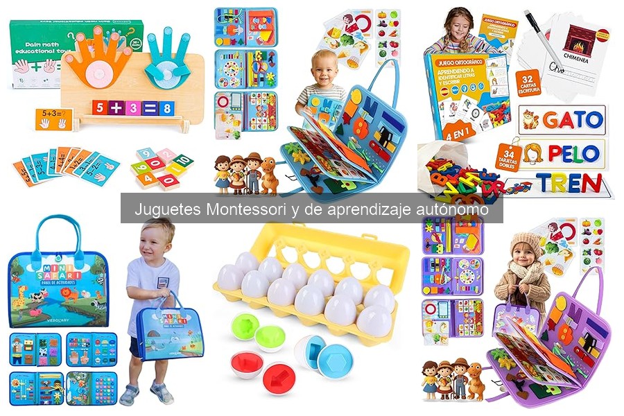 Alternativas económicas a juguetes Montessori para niños