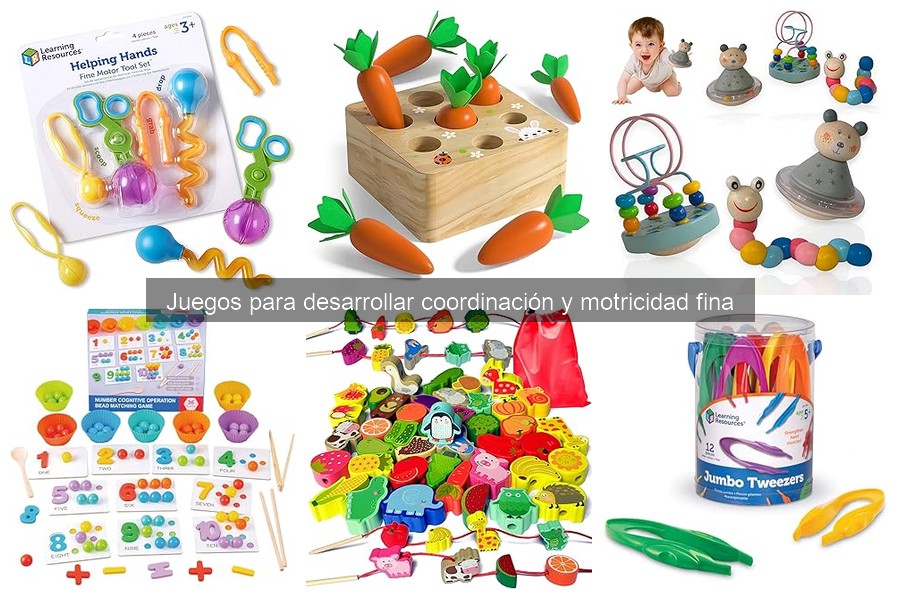 Alternativas económicas para juegos de motricidad fina