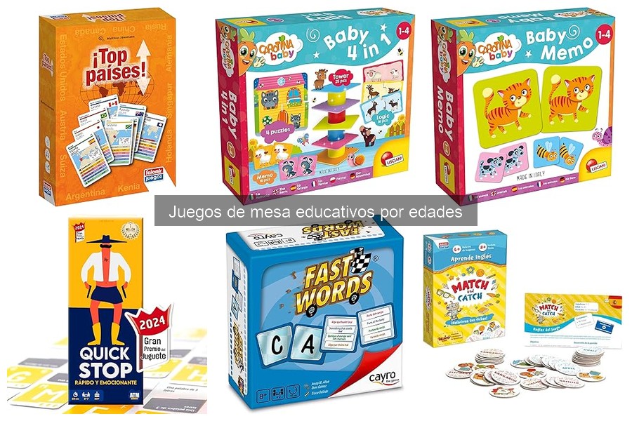 Alternativas Innovadoras a Juegos de Mesa Educativos