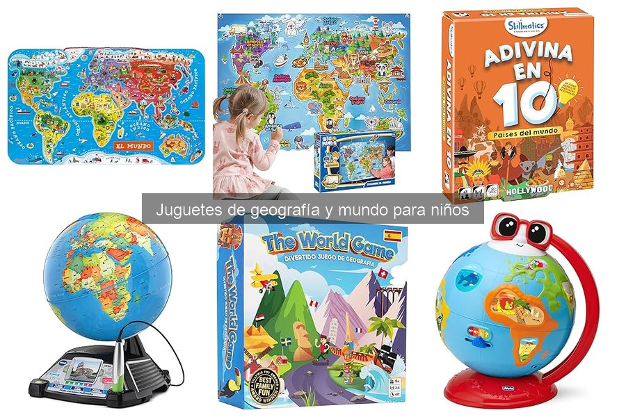 Alternativas innovadoras a juguetes de geografía para niños