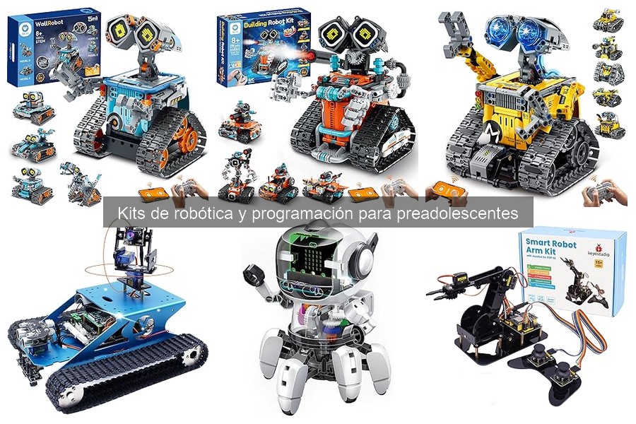 Aprende a programar un robot básico con kits para preadolescentes