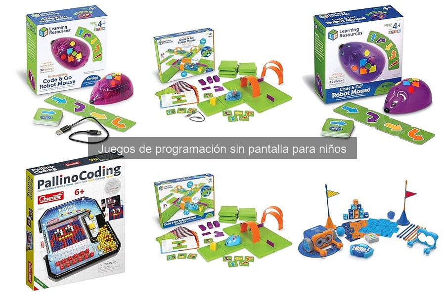 Beneficios de juegos de programación sin pantalla para niños