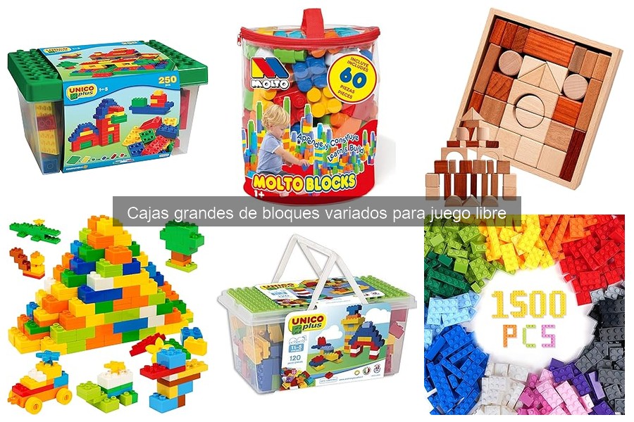 Beneficios de jugar con bloques para niños pequeños
