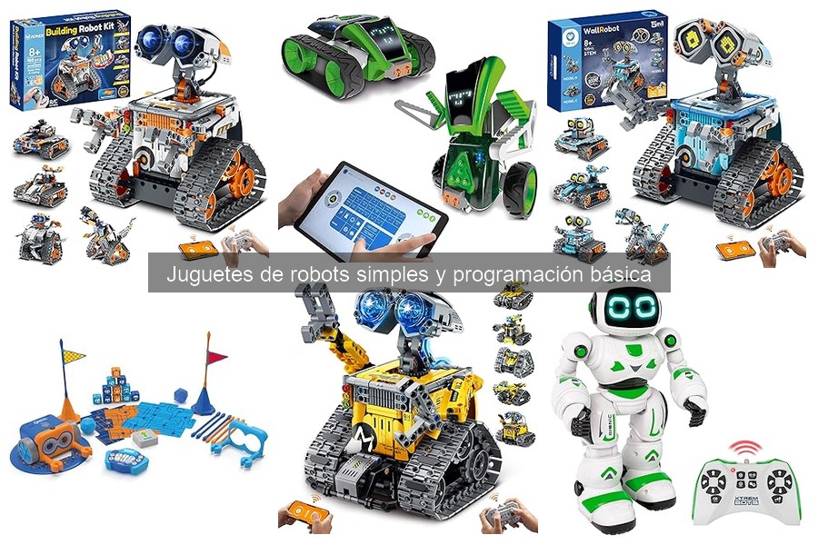 Beneficios de jugar con juguetes de robots y programación
