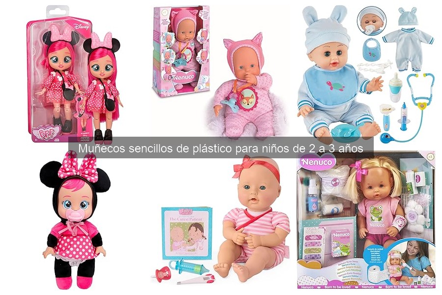 ** Beneficios de jugar con muñecos de plástico para niños pequeños