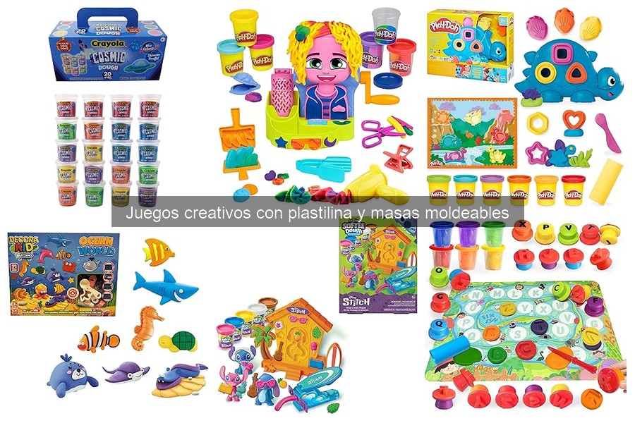 Beneficios de jugar con plastilina y masas moldeables