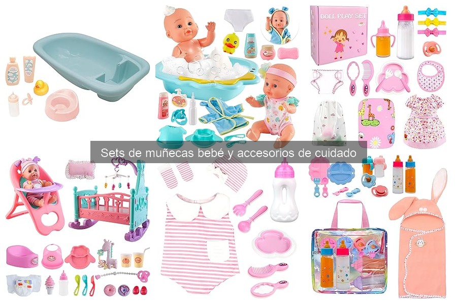 Beneficios de jugar con sets de muñecas bebé para niños