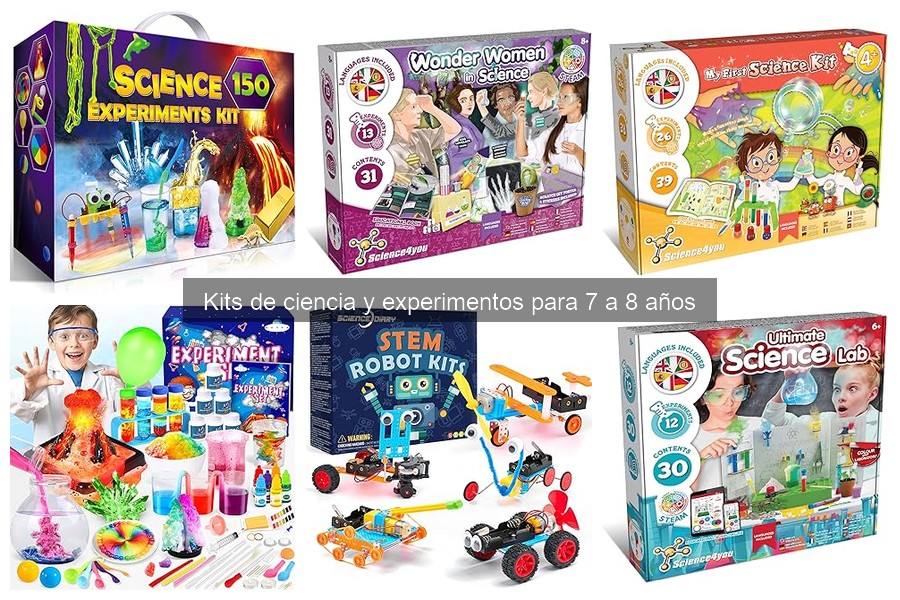 Beneficios de Kits de Ciencia para Niños de 7 a 8 Años