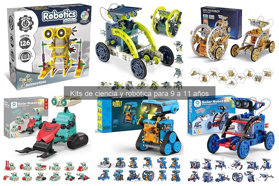 Beneficios de la robótica para niños de 9 a 11 años
