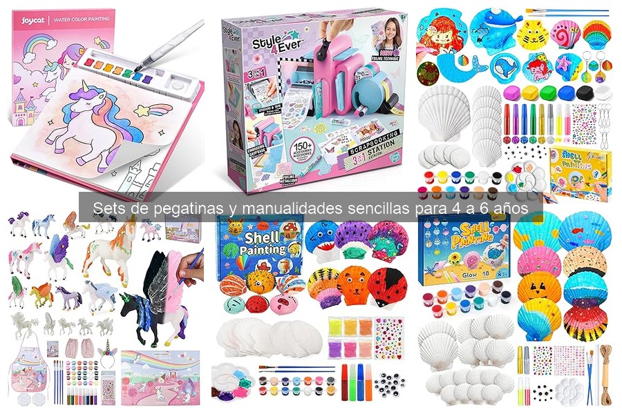 Beneficios de las manualidades para niños de 4 a 6 años