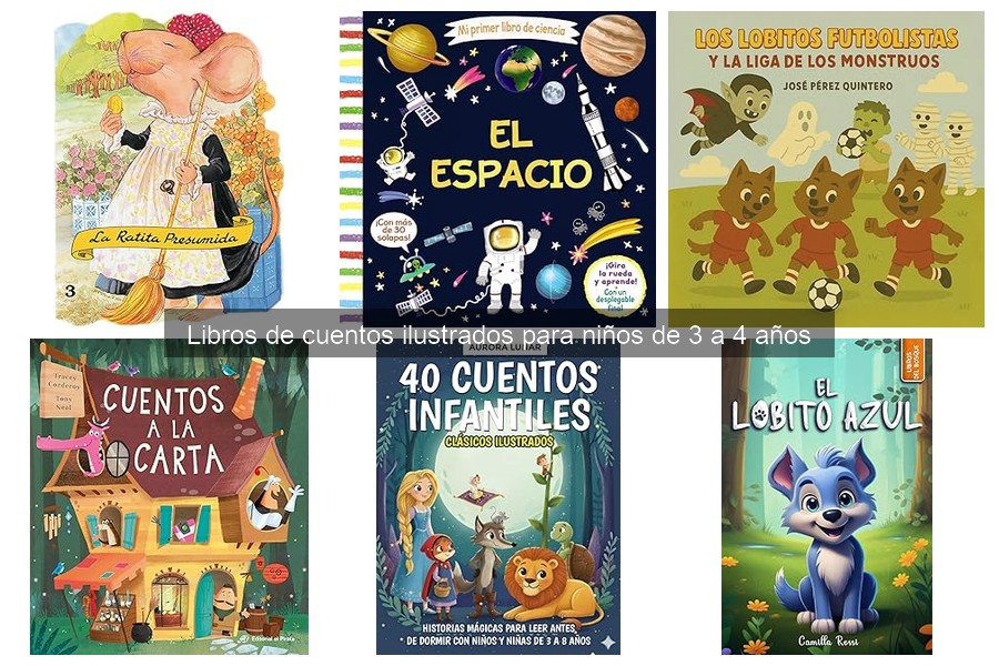 Beneficios de leer cuentos ilustrados a niños de 3 a 4 años