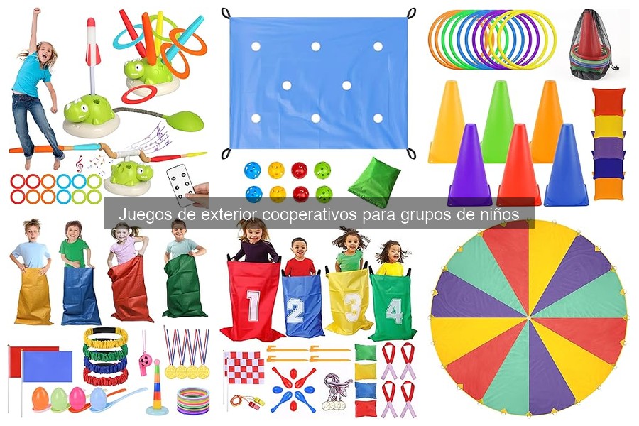 Beneficios de los Juegos Cooperativos al Aire Libre para Niños