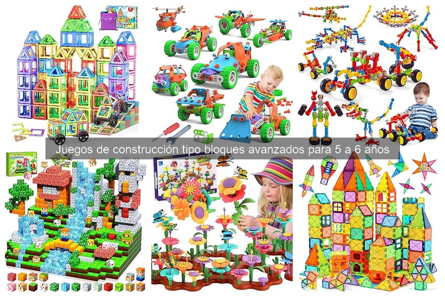 Beneficios de los juegos de bloques avanzados para niños