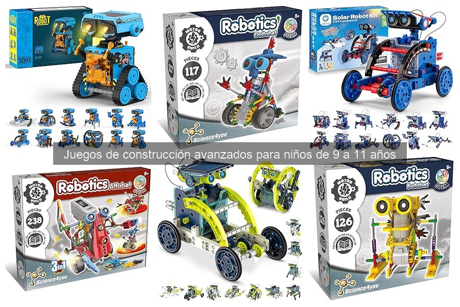 Beneficios de los juegos de construcción avanzados para niños