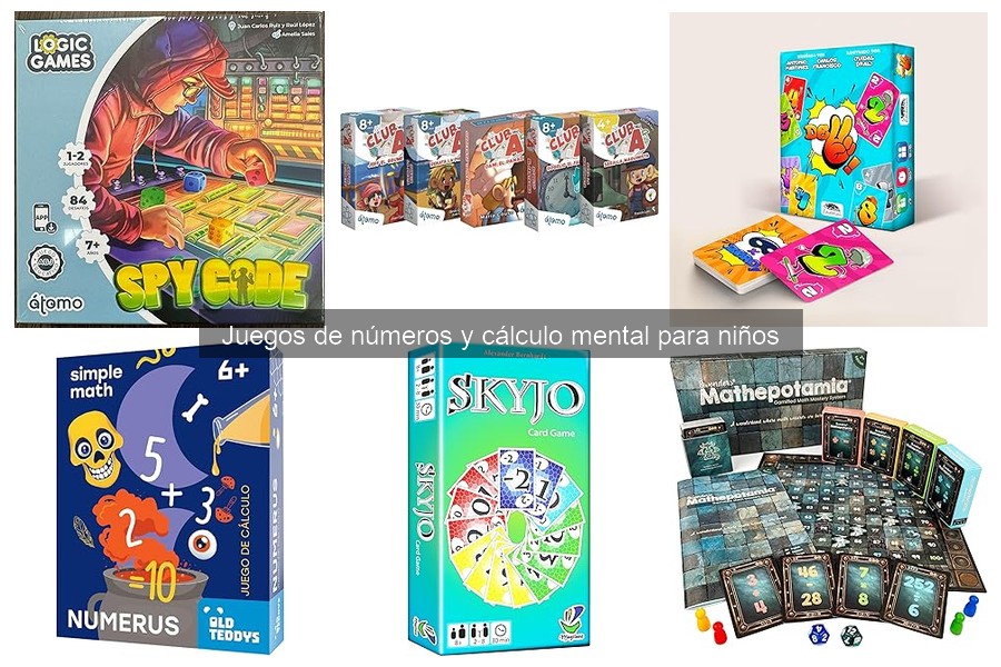 Beneficios de los juegos de números y cálculo mental para niños