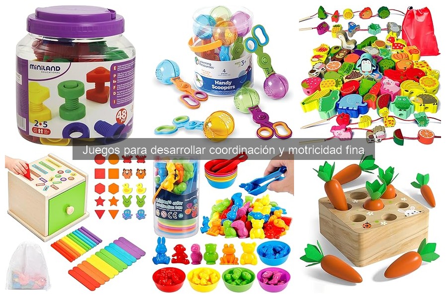 Beneficios de los Juegos para Motricidad Fina en Niños