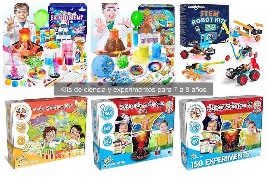 Beneficios de los Kits de Ciencia para Niños de 7 a 8 Años