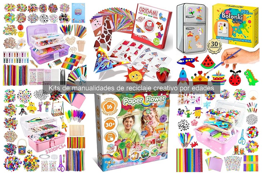 Beneficios de los Kits de Manualidades de Reciclaje para Niños