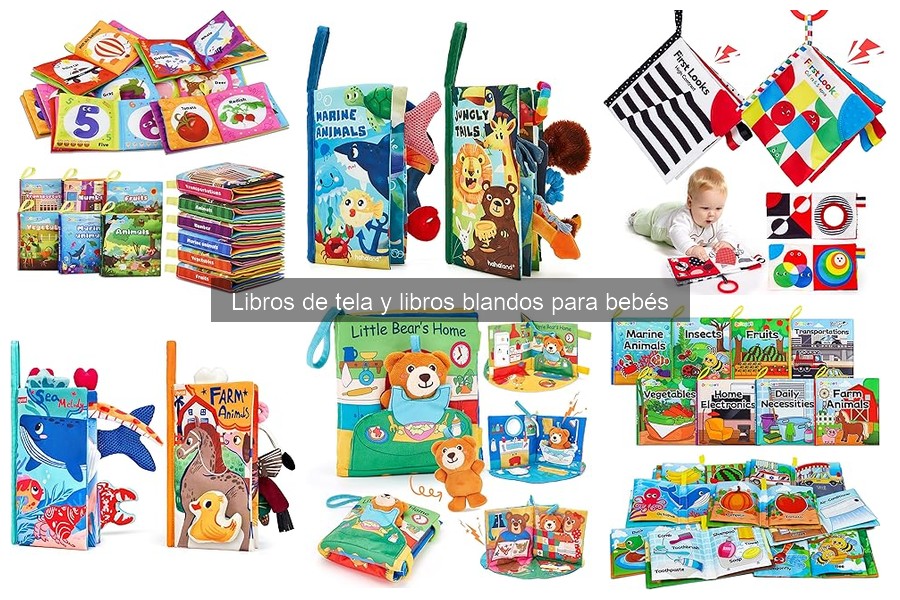 Beneficios de los libros de tela para bebés: ¡Descúbrelos!