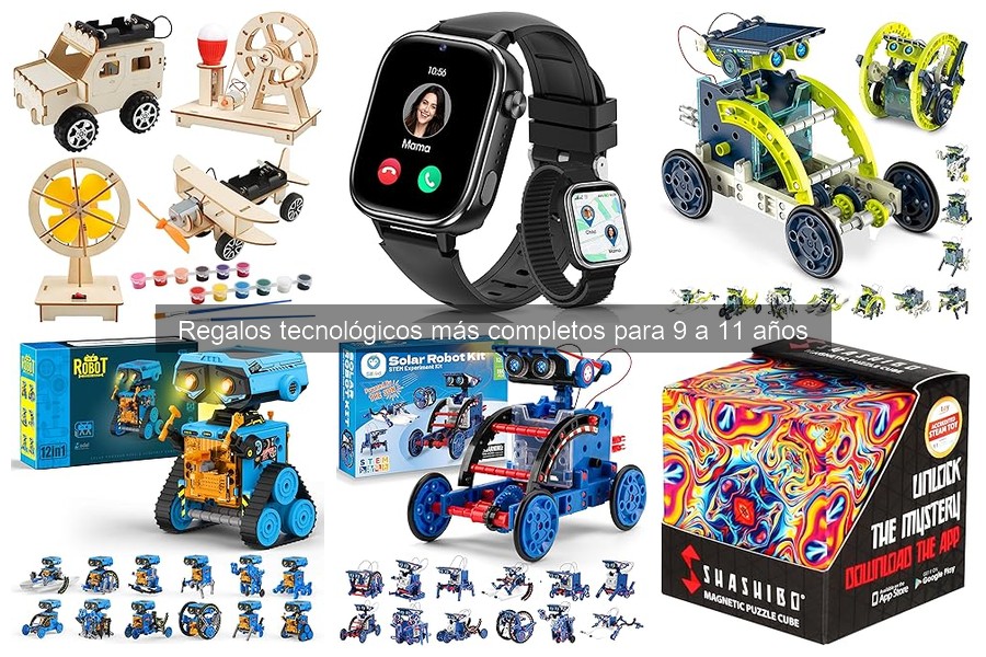 Beneficios de los regalos tecnológicos para niños de 9 a 11 años