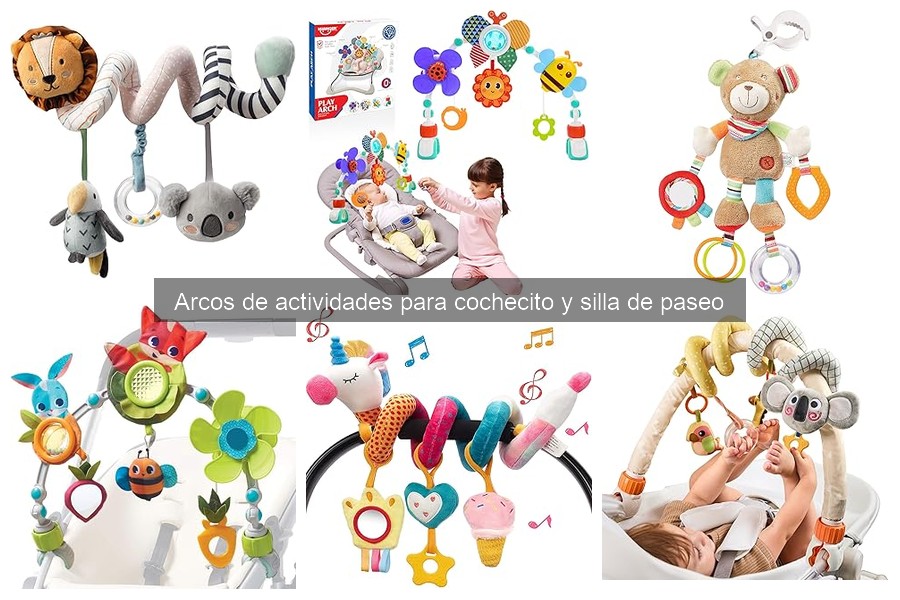 Beneficios de un arco de actividades en el cochecito