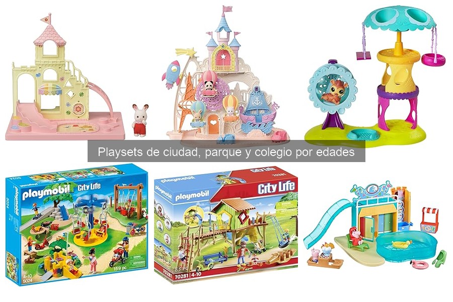 Beneficios educativos de los playsets de ciudad para niños