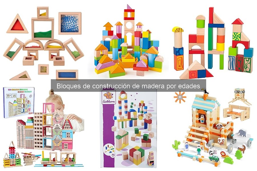 Bloques de construcción de madera y desarrollo cognitivo