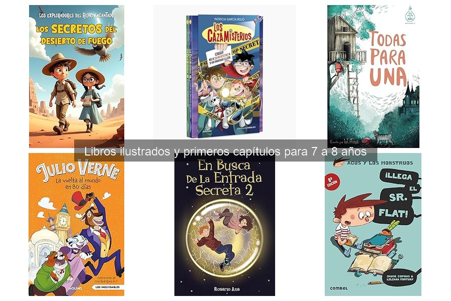 Características clave de los libros para niños de 7 a 8 años