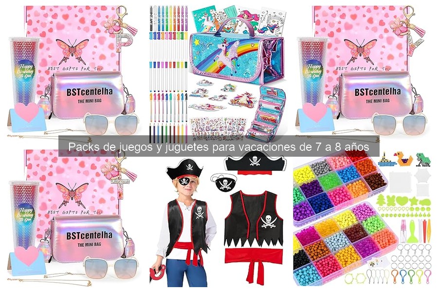 Características clave de packs de juegos para vacaciones