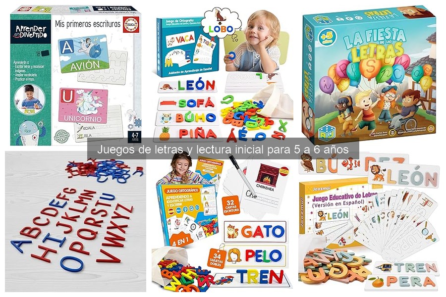 Características Clave en Juegos de Letras para Niños