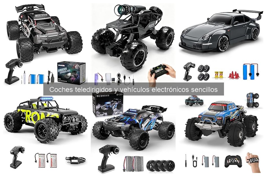 Coches teledirigidos con licencia de marcas populares para niños