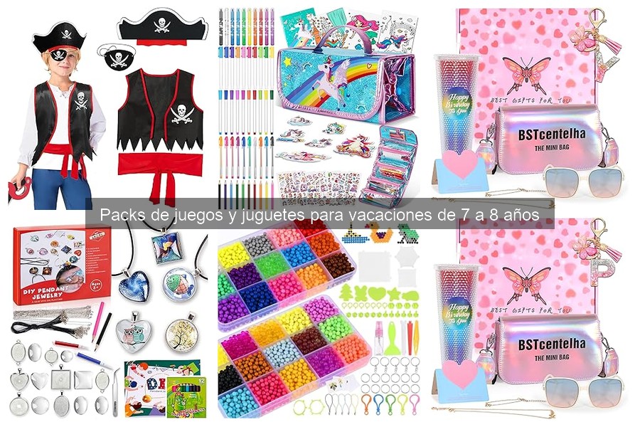 Cómo crear el pack de juegos perfecto para vacaciones de 7 a 8 años