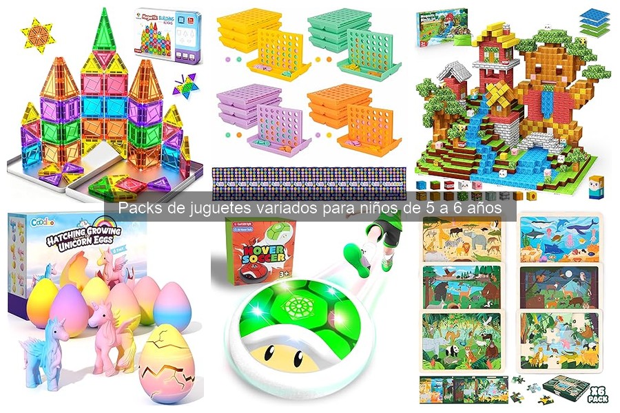 Cómo cuidar los juguetes de tu pack para niños de 5 a 6 años