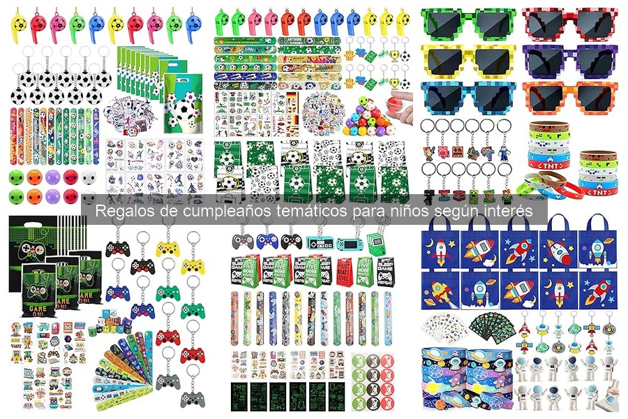 Cómo cuidar regalos de cumpleaños temáticos para niños
