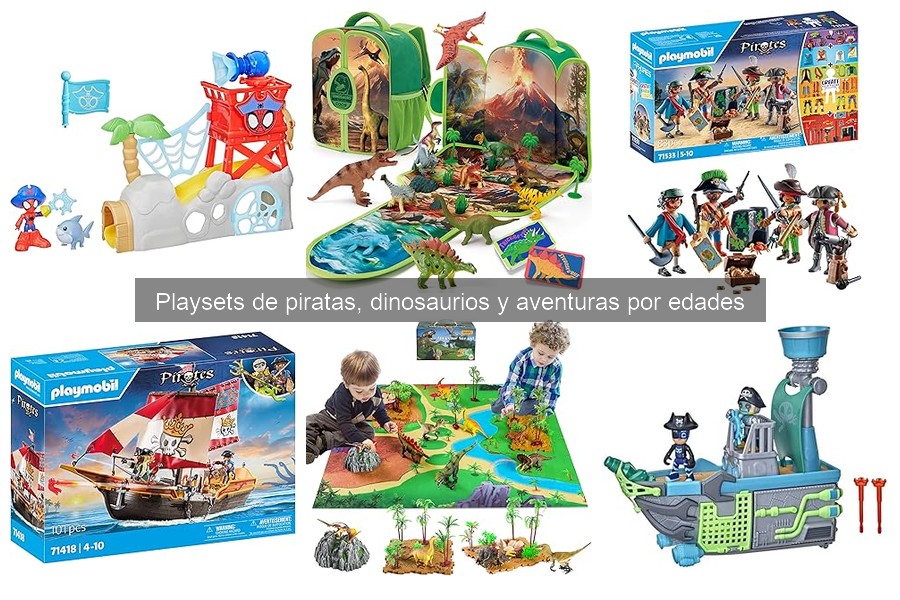 Cómo cuidar y mantener los playsets de piratas