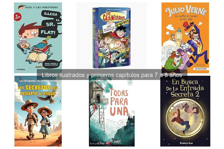 Cómo elegir el libro ilustrado perfecto para niños de 7 a 8 años