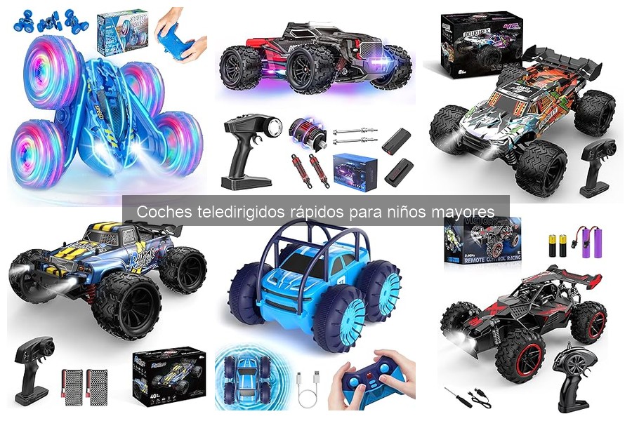 Cómo elegir el mejor coche teledirigido para niños mayores