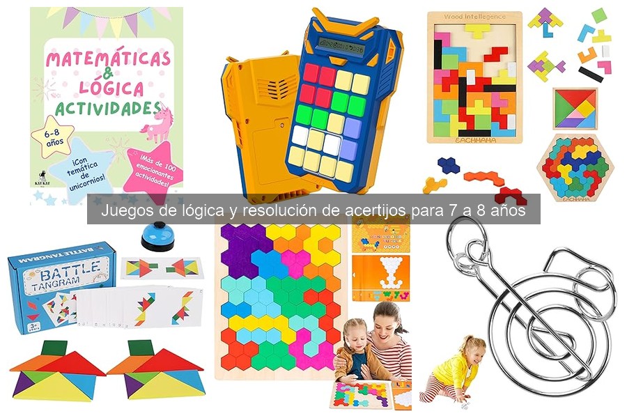 Cómo elegir el mejor juego de lógica para niños de 7 a 8 años