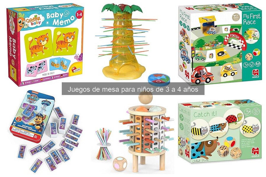 Cómo elegir el mejor juego de mesa para niños de 3 a 4 años