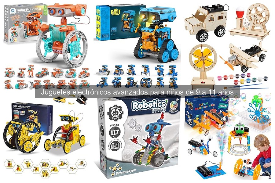 Cómo elegir el mejor juguete electrónico para niños de 9 a 11 años
