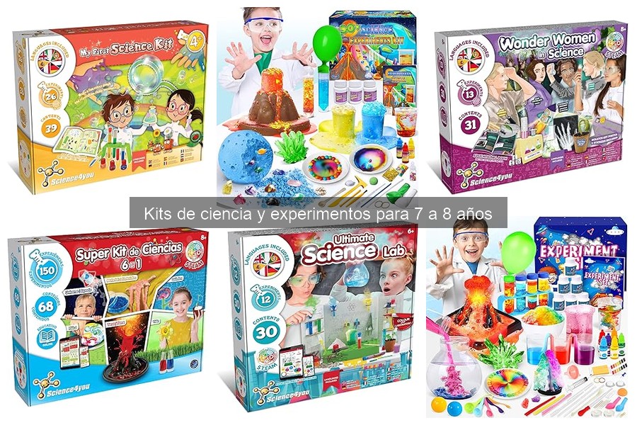 Cómo elegir el mejor kit de ciencia para niños de 7 a 8 años