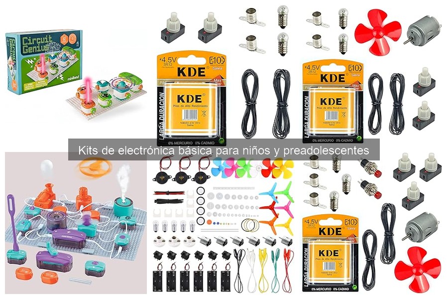 Cómo elegir el mejor kit de electrónica para niños