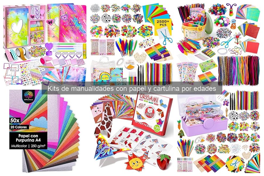 Cómo elegir el mejor kit de manualidades con papel y cartulina