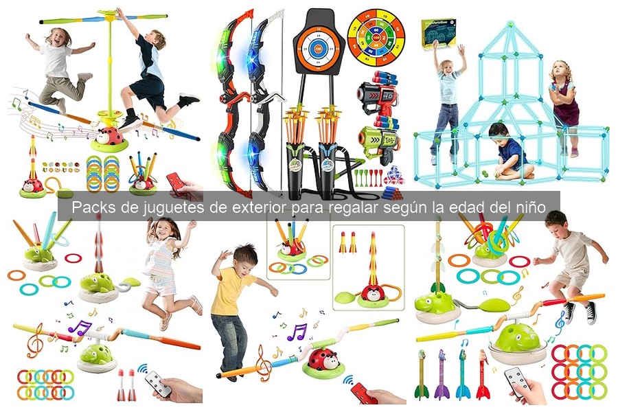 Cómo Elegir el Mejor Pack de Juguetes de Exterior por Edad